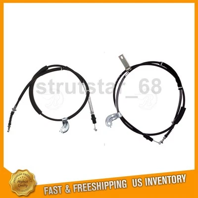2 Rear Parking Brake Cable Fits Ford Mustang 4.0L 4.6L 5.4L_ - Image 1 of 4
