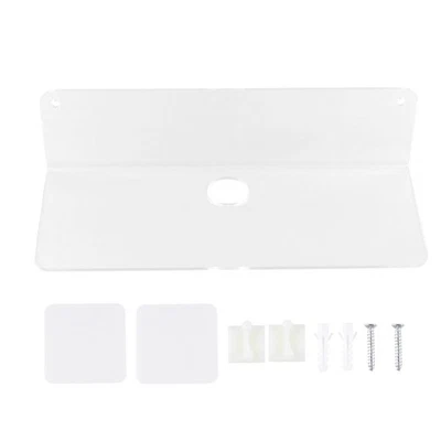  1 pz Scaffali galleggianti Acrilico Display moderno Rack Trasparente - Immagine 1 di 4