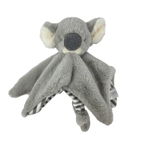 Keeleco Baby Koala Comforter Security Blanket Soft Lovey Plush Grey - Picture 1 of 4