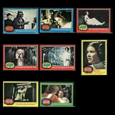 Star Wars 1977 Lot 1st Edition Vintage Princess Leia Lot (8) - Image 1 of 4