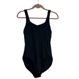 Andie Swim NWT Women's Size Medium Black The Marbella One Piece Swimsuit Padded - Picture 1 of 10