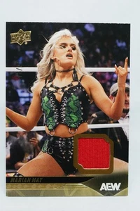 MARIAH MAY 2025 AEW Wrestling UPPER DECK SP Gold /25 Memorabilia - LAST AEW CARD - Picture 1 of 2