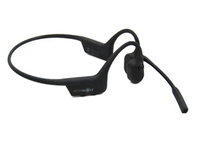 SHOKZ AfterShokz ASC100 OpenComm Bluetooth Bone Conduction Stereo Headset, Gray - Picture 1 of 6