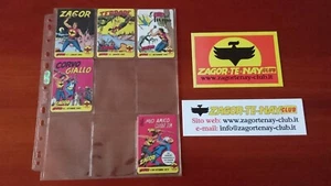 ZAGOR SEHR SELTENER FOLDER 5 KARTEN ZAGOR-TE-NAY CLUB 2010 NUR 100 KOPIEN + POSTKARTE - Bild 1 von 1