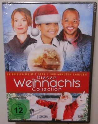 Weihnachten DVD Riesen Collection 18 Spielfilme 6 DVD´s 1547 Minuten Spaß #T660 - Bild 1 von 4