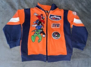 Vintage Power Rangers Space Patrol Delta SPD Pullover Hoodie Kids Size M Medium - Picture 1 of 5
