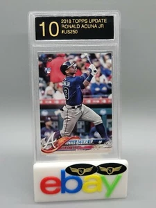 2018 Topps Update Atlanta Braves RONALD ACUNA JR #US250 rookie RC mint LRG 10 - Picture 1 of 2