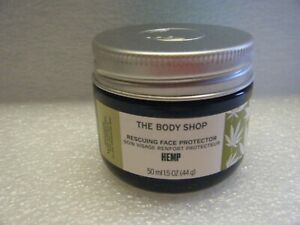 BODY SHOP " HEMP " RESCUING FACE PROTECTOR - 50 ml - FOR VERY DRY SKIN - NEW