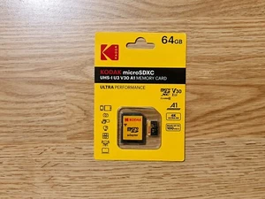 Lot de 50 cartes micro sd kodak 64 GO neuves - Zdjęcie 1 z 1