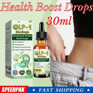 1-5x GLP-1 Moringa Abnehmen Gesundheit Boost Tropfen Liquid 30ml Neuware~SALE - Bild 1 von 13
