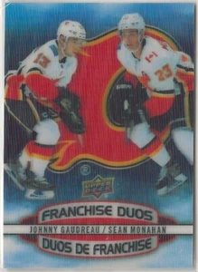 2019-20 Upper Deck Tim Hortons Franchise Duos #D6 Johnny Gaudreau Sean Monahan - Bild 1 von 2