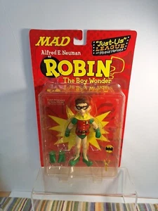 MAD Alfred E. Neuman Action Figure DC Direct Robin Boy Wonder Just Us League - Picture 1 of 6