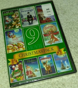 9 Movie Christmas Pack Dvd brand new - Picture 1 of 2