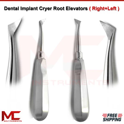 Dental Implant Surgical Cryer Root Elevators Extracting Tooth Extraction Surgery - Image 1 of 3