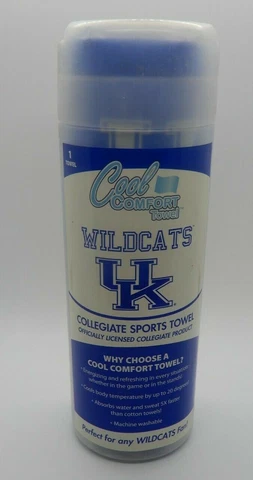Cool Comfort Towel Kentucky Wildcats Football Collegiate Sport Machine Washable Cover