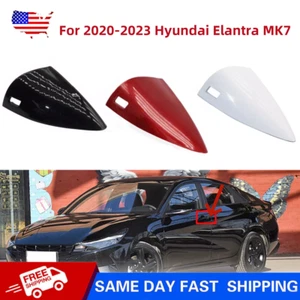 FOR 2020-2023 Hyundai Elantra Front Driver Side Door Handle Key Cover Cap Black - Picture 1 of 21