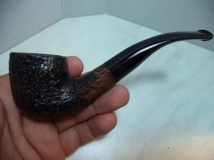 PIPA PIPE PFEIFE ART ITALIANO BLACK RUSTIC SPORT MOD 10 TIPO 1 NUOVA - Picture 1 of 1
