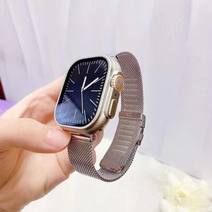 Premium Stainless Steel Magnetic Band for Apple Watch iWatch Series 10/9/1/Ultra - Picture 1 of 13