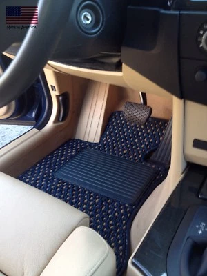 Juego de 2 alfombrillas coche BMW Serie 5 E39 1995-2003 personalizadas CocoMats Foto 1 de 4