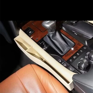 Beige Seat Crevice Organizer Console Storage Box For Lexus LX570 2016 2017-2021 - Picture 1 of 2
