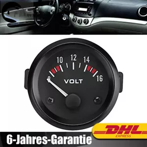 Auto-Instrumentenblöcke Universal 12V Voltmeter 52mm LED Spannungsmesser 8-16V - Bild 1 von 12