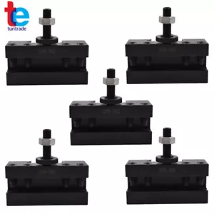 5× CXA #2 250-302 QUICK CHANGE TURNING FACING & BORING TOOL POST HOLDER New - Picture 1 of 12