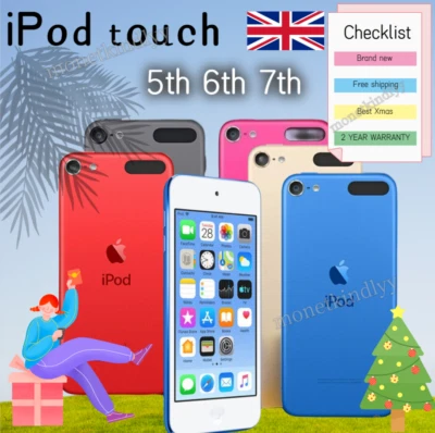 ✨New Apple iPod Touch 5th 6th 7th gen 16/32/64/128GB All Colors Sealed Box lot - Image 1 of 4