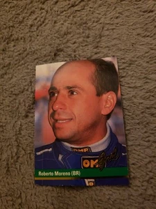 1992 Grid Motorcard Formula 1 F1 Roberto Moreno #65 - Picture 1 of 2