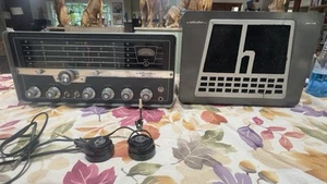Vintage Hallicrafters Model SX-111 Tube Ham Odbiornik radiowy i głośnik R-46B - Zdjęcie 1 z 10