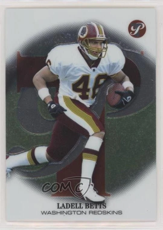 2002 Topps Pristine /499 Ladell Betts #161 Rookie RC - Image 1 of 2