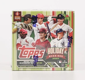 2023 Topps Holiday Baseball Mega Box Sealed Factory - Picture 1 of 2