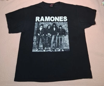 Camiseta De Colección Ramones 1234 Y2K Grunge Punk Rock Concierto Talla Mediana Foto 1 de 4