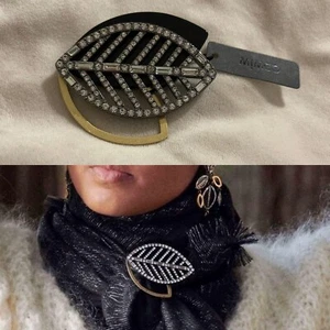 💜💜💜 Mimco Willow $129 Brooch New + Mimco Dust Bag - Bild 1 von 8