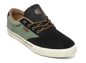 Zapatos de skate para hombre Etnies Jameson 2 nuevos en caja negros oliva - Imagen 1 de 4