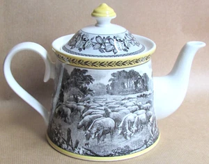 VILLEROY AND BOCH AUDUN FERME 1½ PINT TEAPOT - MINT & UNUSED (11251) - Picture 1 of 4