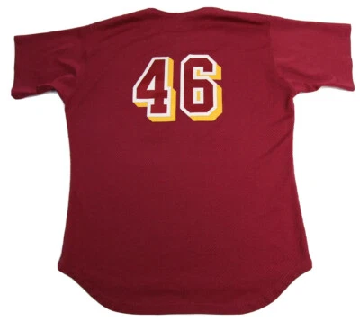 Vintage USC Trojans Nike Baseball Team Issued Game Used Jersey #46 - Image 1 of 4