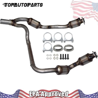 Exhaust Catalytic Converters for 2007 2008 2009 2010 2011 Jeep Wrangler 3.8L EPA Foto 1 de 4