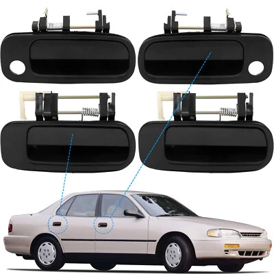 For 1992-1996 Toyota Camry Front Rear Left Right side 4 pcs Exterior Door Handle Foto 1 de 4