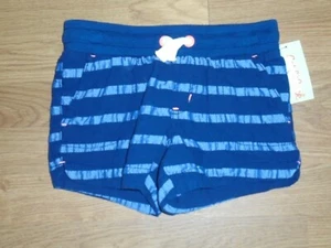NWT Cat & Jack dark blue shorts with blue stripes pull on shorts S 6-6X  - Picture 1 of 3