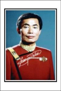 George Takei, Autographed, Cotton Canvas Image. Limited Edition (GT-101) - Picture 1 of 1