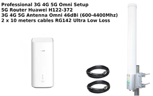 HUAWEI ROUTER 5G CPE PRO H112-370 2,33 Gbps ANTENA MIMO 46dBi RANURA SIM DESBLOQUEADA - Imagen 1 de 6