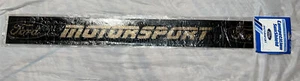 Ford Motorsport FACTORY OEM competition sunshield windshield tint rare gold - Bild 1 von 7