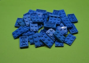 LEGO 40 x Basisplatte 2x3 blau blue basic plate 3021 302123 - Bild 1 von 2