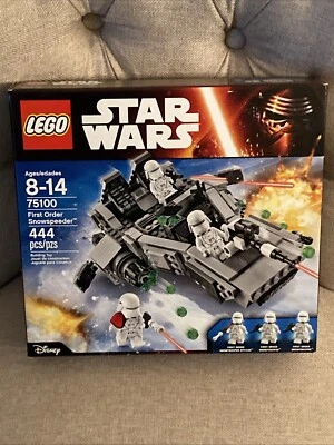 LEGO Star Wars: First Order Snowspeeder 75100 Retired Sealed NEW - Image 1 of 2