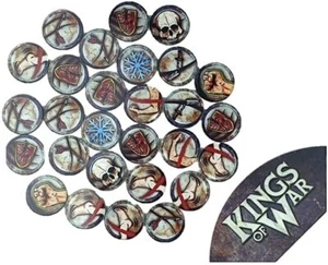 Juego de plantillas y fichas de juego de Kings of War: Arc juego nuevo - Imagen 1 de 1
