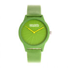 Crayo Splat Green Leatherette Strap Unisex Watch CRACR5305