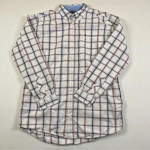 Tommy Hilfiger Button Shirt Boy's XL Plaid Preppy Academia Heritage Classiccore - Picture 1 of 9
