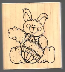 DOTS Osterhase 139 3 x 3 1/2 NEU Gummistempel - Bild 1 von 8
