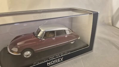 NOREV 158078 Citroen DS 23 Pallas 1972 Rouge Grenade et argent 1/43  - Photo 1/2