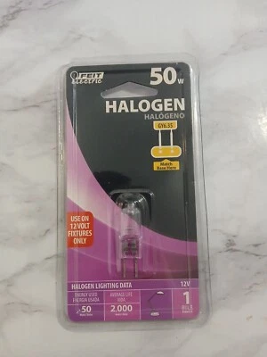 Feit Electric   12v Gy6.35 Base 50w Bulb - Image 1 of 2